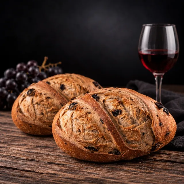 Pão Lavie Italiano Vinho com Uva-Passa